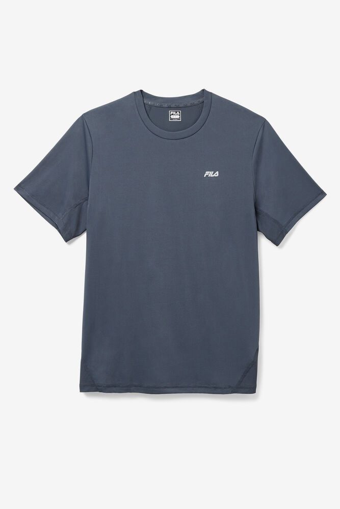 Fila T-Shirt Mens Grey - Nadeem Crew - Philippines 9437106-AI